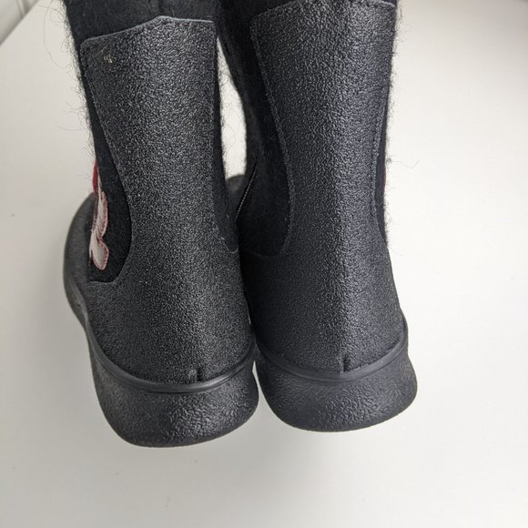 Sheep Wool Felt Galoshes Boots Size Valenki EU 39 - Picture 9 of 13